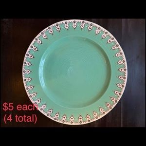 Anthropologie Dinner Plates